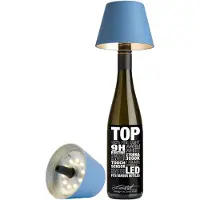 Sompex Top led licht voor op fles H11cm D12.5cm blauw *