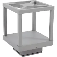 LUCANDE Buitenverlichting , Lealan, Grijs, Terras, Aluminium, Modern