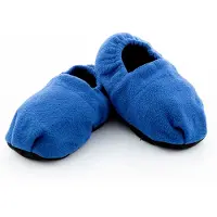 Huismerk Verwarmde slippers, op te warmen in de magnetron Voordeeldrogisterij