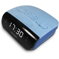 Metronic Wekkerradio Duo Blauw