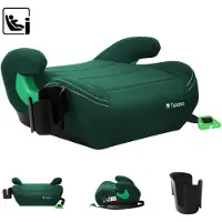 Tulano Cabby 25 Isofix Autostoelverhoger - Kinderzitje 125-150 cm - Groen