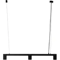 Arcchio Hanglamp Brinja, dimbaar, zwart, Woon-/ Eetkamer, Aluminium, Modern, hanglamp