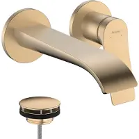 Hansgrohe VIVENIS Wastafelmengkraan - inbouw - voorsprong 19.2cm - brons 75050140