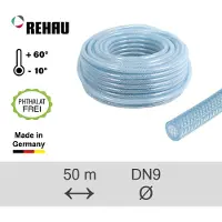 Rehau PVC-slang RAUFILAM-E Binnen-Ø 9 mm Buiten-Ø 15 mm 10285611002