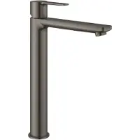 GROHE Opzetwastafelmengkraan lineare new xl-size gladde body hard graphite geborsteld