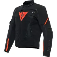 Dainese Smart Jacket LZ Sport D-Air textieljas Zwart/Rood 48, Mannen