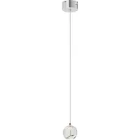 LUCANDE Hanglampe , Hayley, Doorzichtig, Woonkamer, Glas, Modern