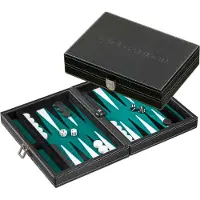 Philos Backgammon Tinos klein groen