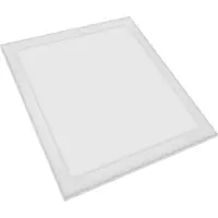 TecTake LED-paneel Lucerna - LED Paneel Systeemplafond - Ultradun, Warmwit 3000K, Energiebesparend, 62 x 62 cm