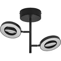 Ledvance DECOR SPOT SATURN, 21W, 465lm, zwart, spots, verstelbare lampkoppen, veelzijdig toepasbaar, inbouwspot, 3-standen kleurtemperatuurregeling, hoogwaardige behuizing