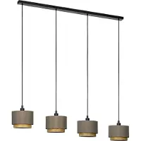 Eglo 390121, E27 fitting, IP20 beschermingsgraad, bruin, cappuccino kleur