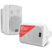 Pyle Bluetooth Luidsprekersysteem - Draadloos Bluetooth Speakers - Binnen- of Buiten- Plafondluidsprekers- Wit