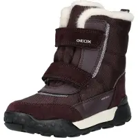 Geox Snowboots 'TREKKYUP' bourgogne / zilver