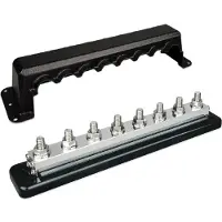 Victron Energy Busbar 600A, 8-polig + afdekking
