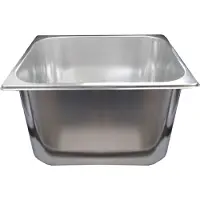 Ich-zapfe Spoelbak -Gootsteen - Gastronorm - RVS - 33x30x20 cm