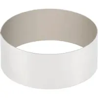 Geberit ondersteuningsring, diameter 56 mm, chroomstaal, 1 stuk.