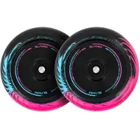 Slamm Swirl Hollow 110mm stuntscooterwielen | Zwart, blauw, roze