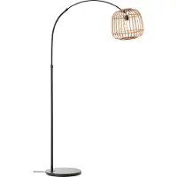 Brilliant Rotan booglamp Nikka 171cm