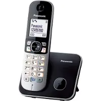 Panasonic Draadloze telefoon Panasonic KX-TG6811FRB Wit Zwart Zwart/Zilverkleurig