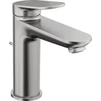 Duravit - Wastafelmengkraan - M Wave, roestvrij staal, geborsteld, 122 mm
