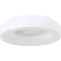 Steinhauer Plafondlamp Ringlede wit 48 cm