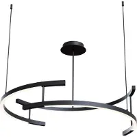 Maytoni MOD054PL-L52B4K, LED, 4000 K, 2200 lm, IP20, zwart