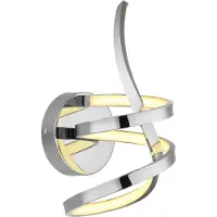 Globo Lighting Krul wandlamp Iduna chroom
