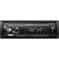 Pioneer MVH-S120UBW, zwart, 1 DIN, 200 W, 4 kanalen, 50 W per kanaal, FLAC-ondersteuning