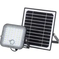 Osram HOMELIGHTING 4099854429415 Endura Flood Split Solar Sensor 10W 840 Remote control Tuinschijnwerper op zonne-energie LED 10 W