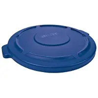 Rubbermaid Deksel voor Brute container 75 l, rond, blauw