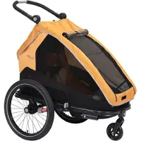 Xlc MonoS Fietskar - Oranje - BS-C09 - Kinderwagen - Jogger