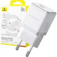Baseus Palm 1C 20W Wandlader Met 60W Usb-C Kabel Voor Iphone 12 13