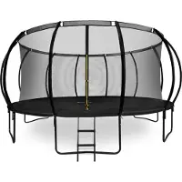 HyperMotion Trampoline 487 cm met Veiligheidsnet en Ladder - Vanaf 3 Jaar - Kindertrampoline - Dubbele Poten - Max. 150 kg