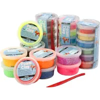 Foam Clay – Diverse kleuren – 28 bakjes