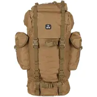 MFH Bundeswehr Combat - Grote legerrugzak - 65 liter - Coyote Tan