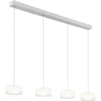 Globo Lighting Design hanglamp Belinda 4-lichts wit