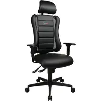 Topstar Gamingstoel SITNESS RS - 3D zitting - synchroonmechanisme - met armleuningen - zwart/zwart