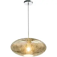 Globo Hanglamp ovaal rond 'Brandon' E27 fitting 400mm