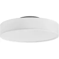 LINDBY Plafondlamp , Saira, Wit, Woonkamer, Stof, Modern