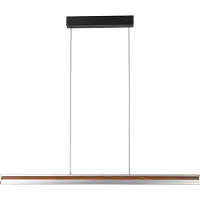 LUCANDE Hanglampe , Lutana, dimbare, Hout, Eetkamer, Metaal, Modern