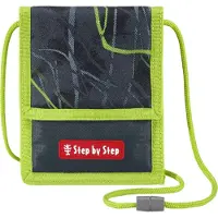 Step by step halsportemonnee Neck Pouch Danger Cat Chiko donkergrijs