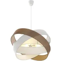 LINDBY Hanglampe , Simaria, dimbare, Roestbruin, Woonkamer, Stof, Modern