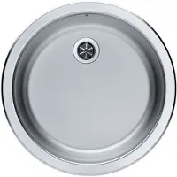Alveus Form - Spoelbak diameter 45 cm, afvoer 6 cm, rvs 1008987