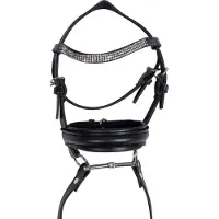 HKM Hoofdstel Cuddle Pony - maat One size - black