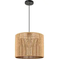 Toolight App1323-1Cp Hanglamp Bruin 110X24,5X110Cm