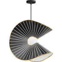 Toolight App1500-1Cp Hanglamp Zwart 40X40X40Cm
