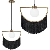 Toolight Plafondlamp Goud Hangend App968