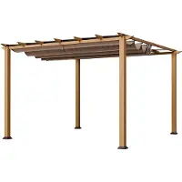 Paragon Aluminium paviljoen pergola 350x350x235 cm