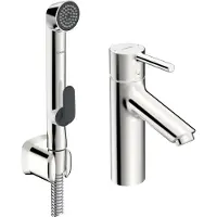 Hansa Vantis - Wastafelkraan met bidet douche, chroom 52682267