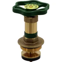 Schlosser JS Vetkamer bovendeel voor KFR-ventiel, DIN 3502, met niet-stijgende spindel, DN40, 1 1/2'', met EPDM afdichting, 0018214000001